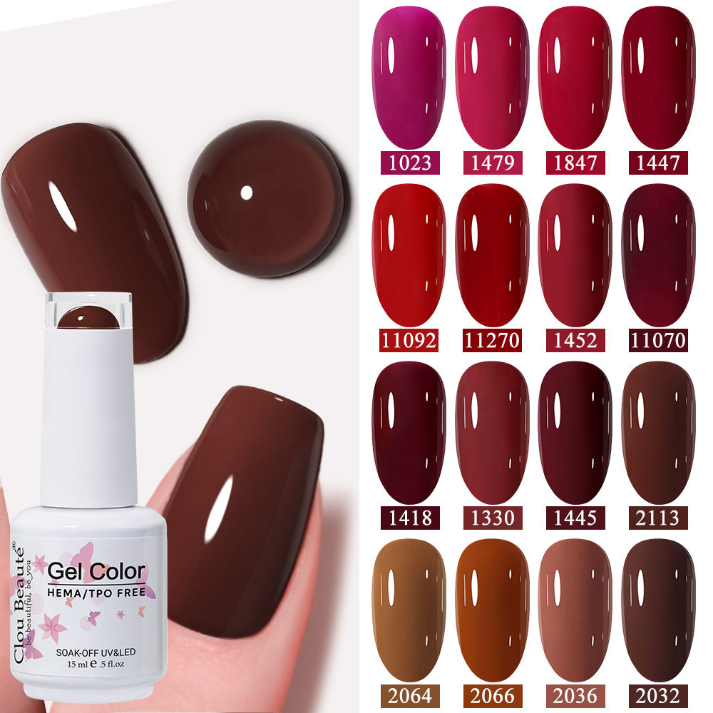 Nail Art One Piece - ยาทาเล็บเจล Clou Beaute HEMA TPO FREE