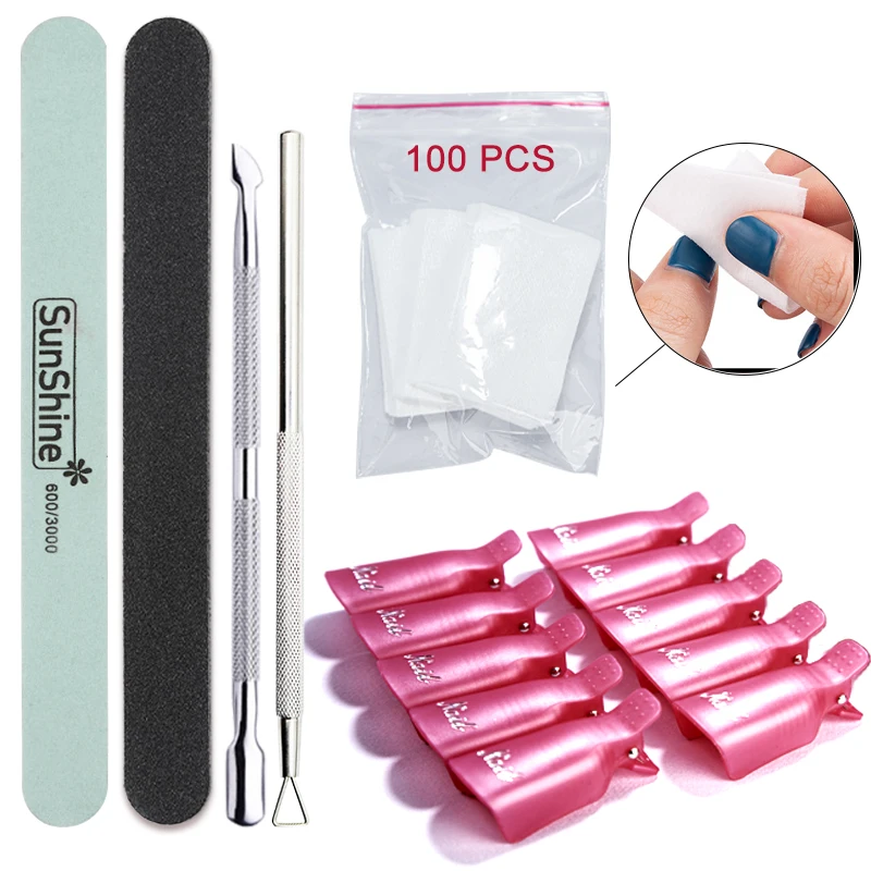 Dip Powder Nail - Soak Off Cuticle Pusher เล็บเล็บ Remover