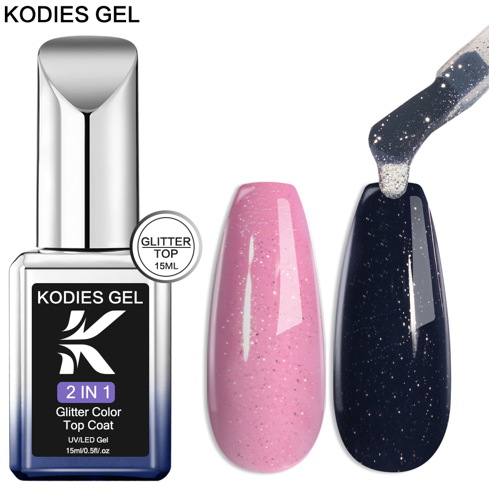 Nail Art Chrome - KODIES GEL Starlight Top Coat เจลเล็บ