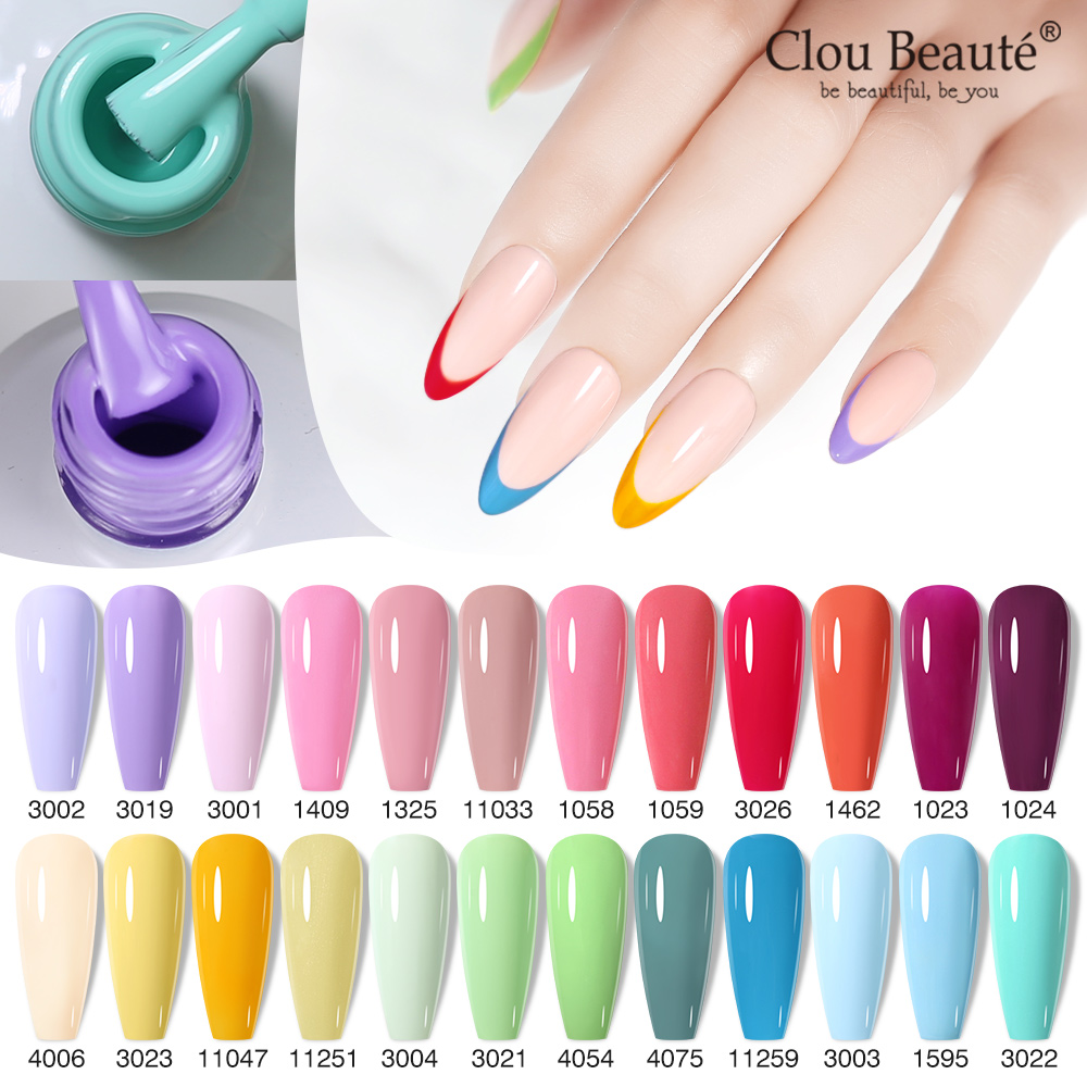 Nail Art One Piece - คลู บูต เฮมา ทีพีโอ ฟรียูวีเจลยาทาเล็บวาร์นิสกึ่งถาวรสีน้ำตาลสวยสีเจลเล็บอุปกรณ์ทำเล็บ