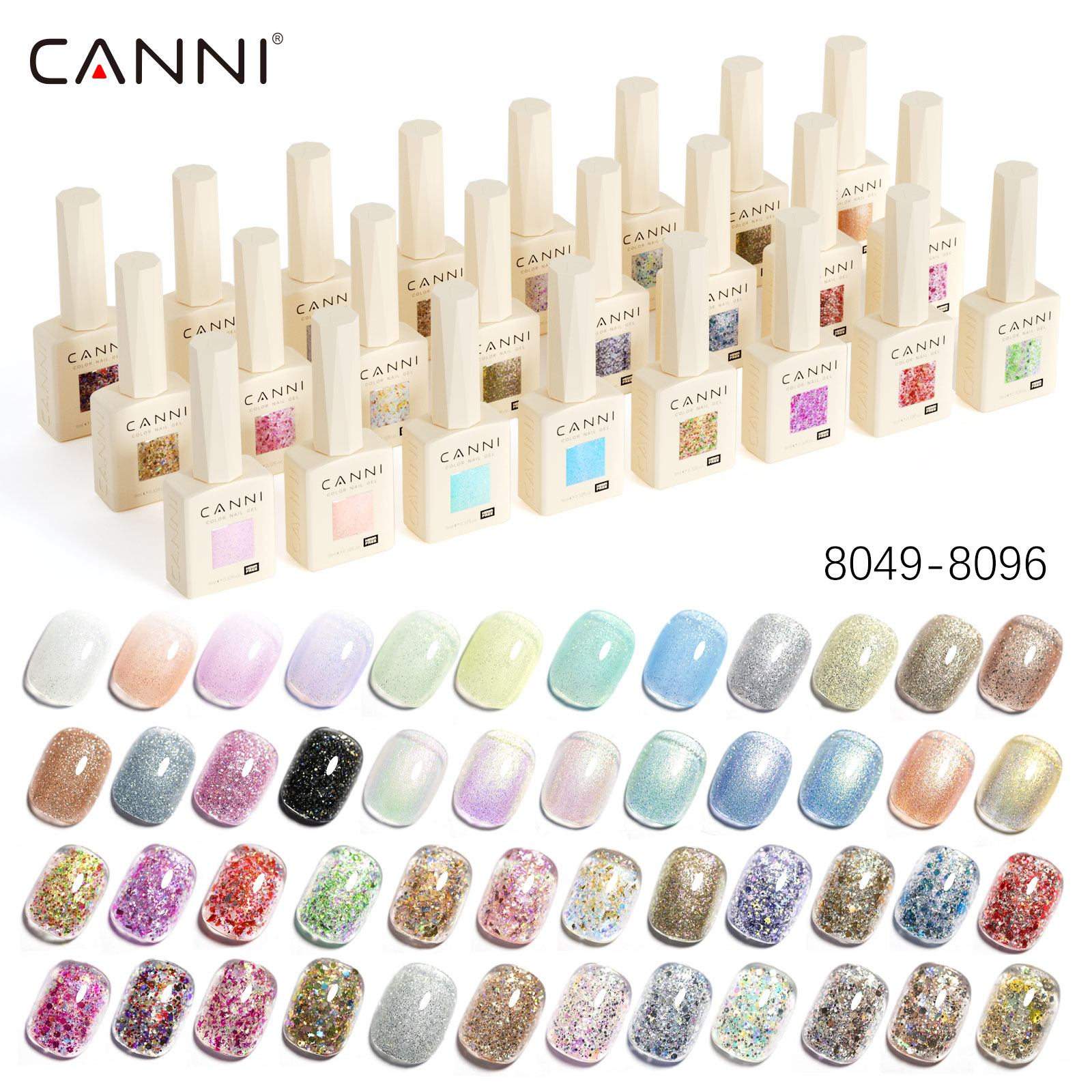 Nail Art One Piece - ยาทาเล็บเจล CANNI ปราศจากสาร HEMA และ TPO