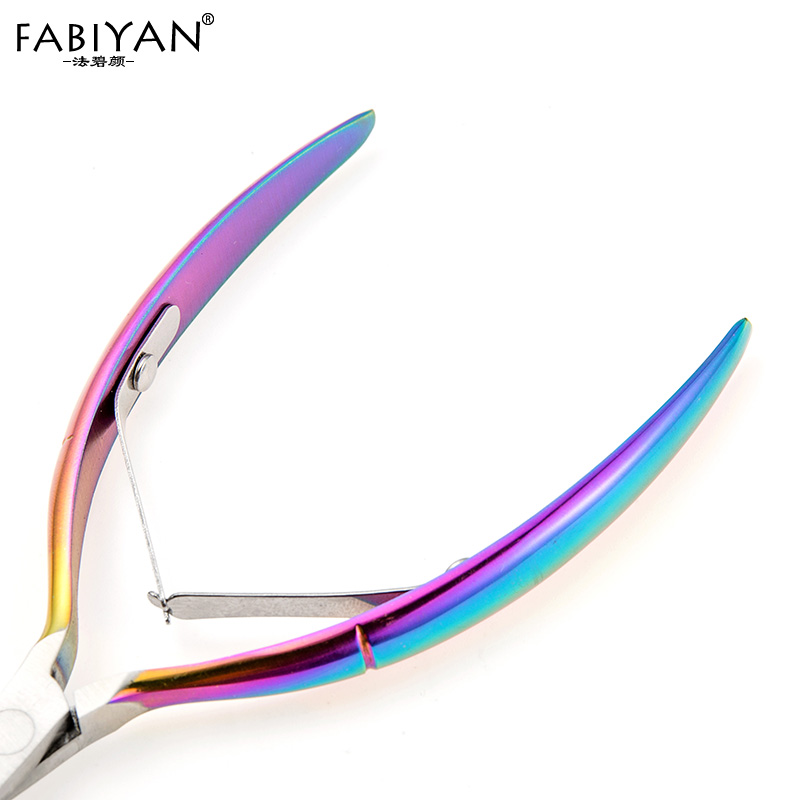 สแตนเลสสตีล Cuticle Nipper Cli - Nail Art Rainbow บทวิจารณ์และราคา