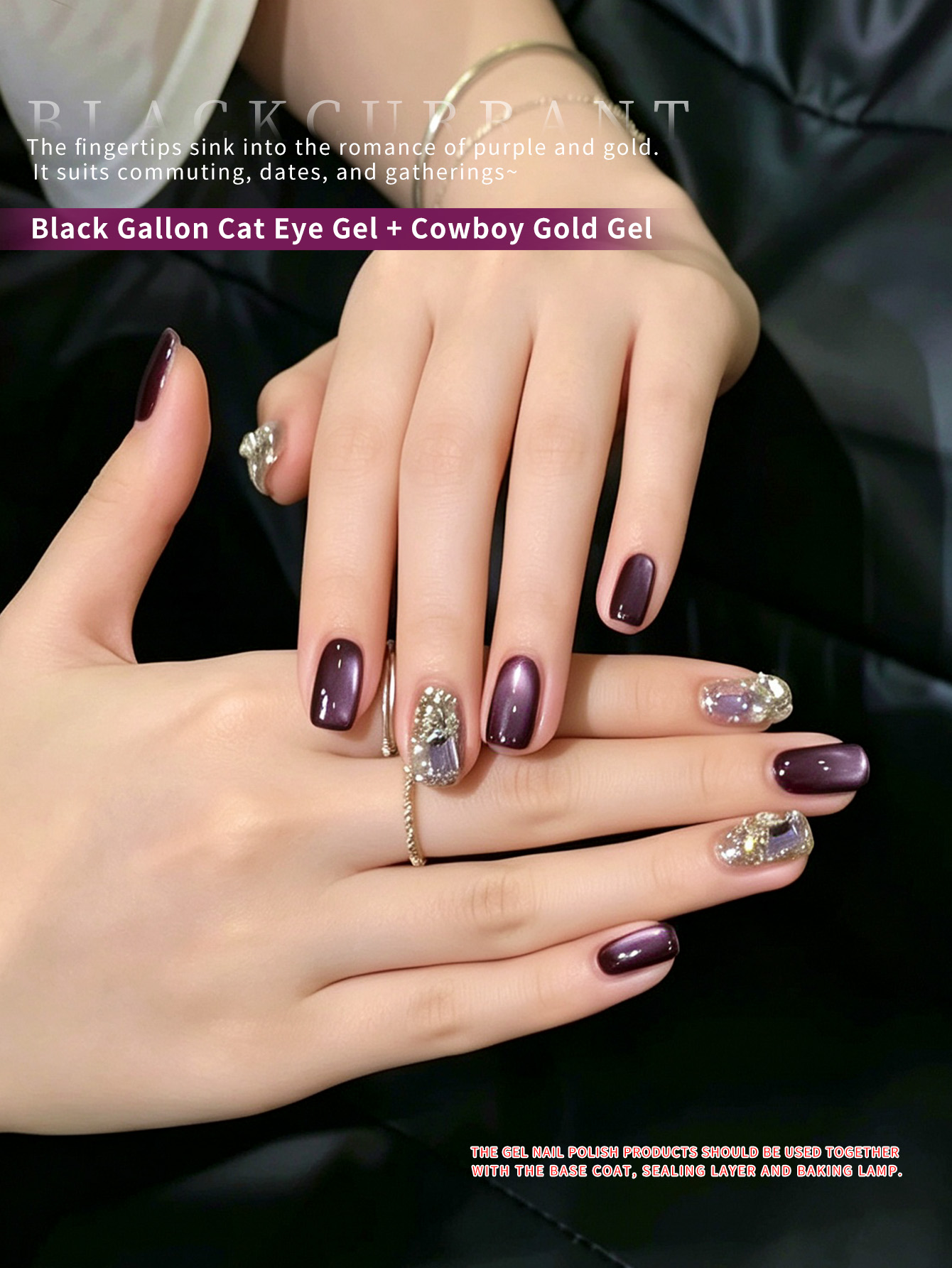 ยาทาเล็บเจลสีม่วงเข้ม 12 มล. แ - Nail Art Violet บทวิจารณ์และราคา