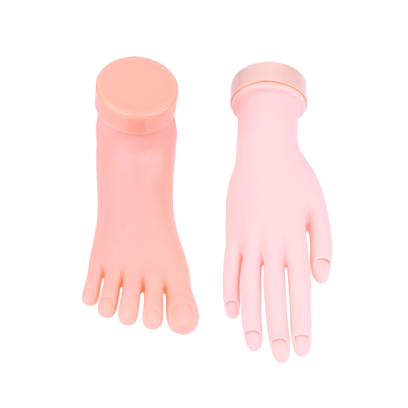 มือซิลิโคนสำหรับฝึกทำเล็บ ฝึกฝ - Nail Art Fake บทวิจารณ์และราคา