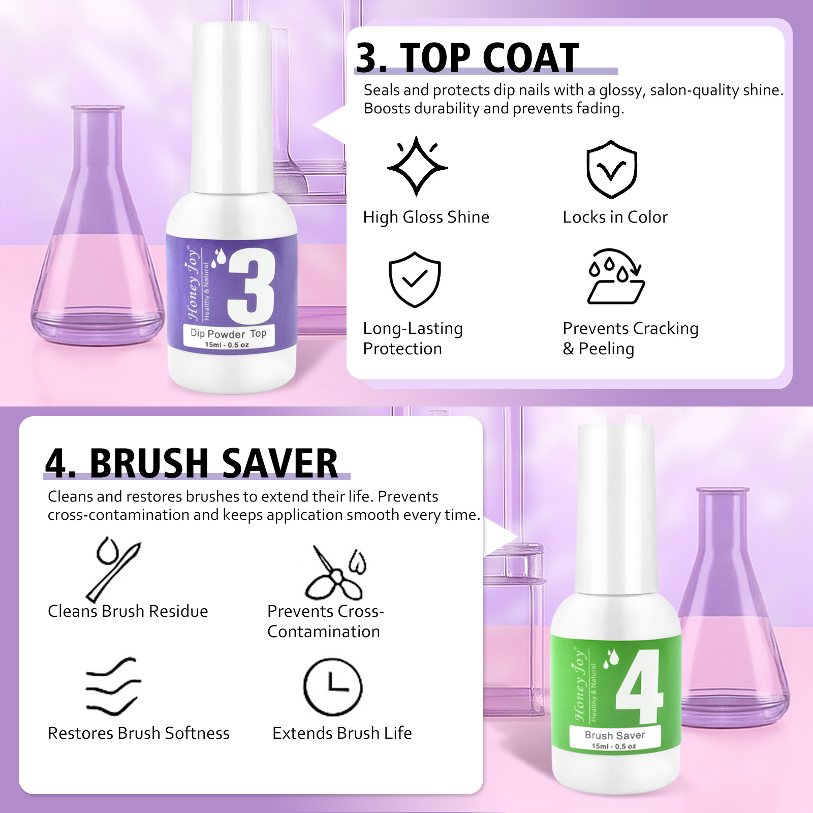 15ml Dipping Powder System Liq - Dip Powder Nail บทวิจารณ์และราคา