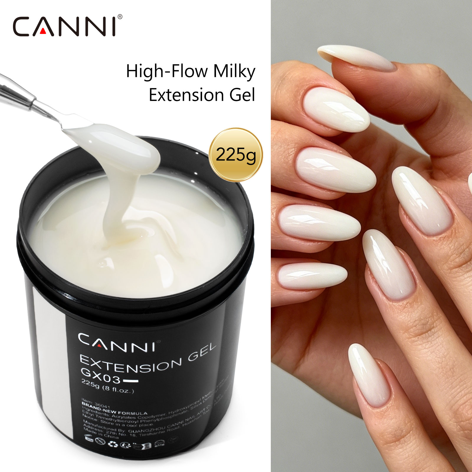 เจลแต่งเล็บ CANNI 225 กรัม แบบ - Nail Art One Piece บทวิจารณ์และราคา
