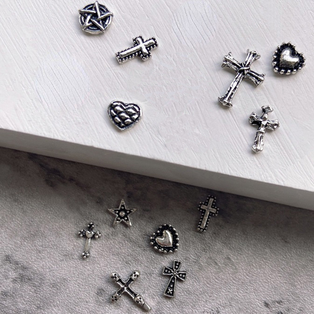 50pcs Mini Alloy CROSS Nail Ar - Nail Art Chrome บทวิจารณ์และราคา
