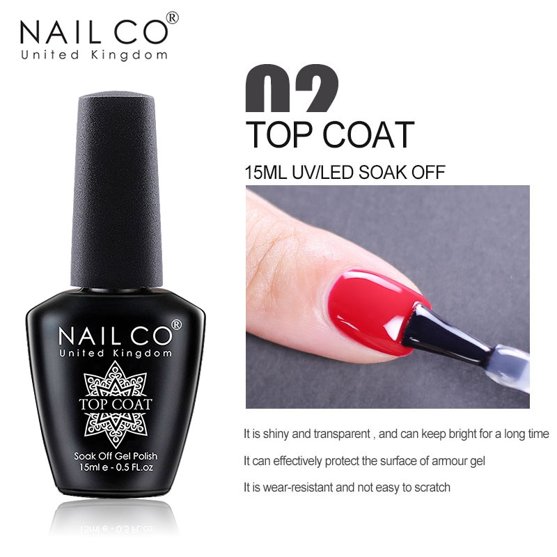 NAILCO No Wipe Top Coat Base C - Nail Art One Piece บทวิจารณ์และราคา