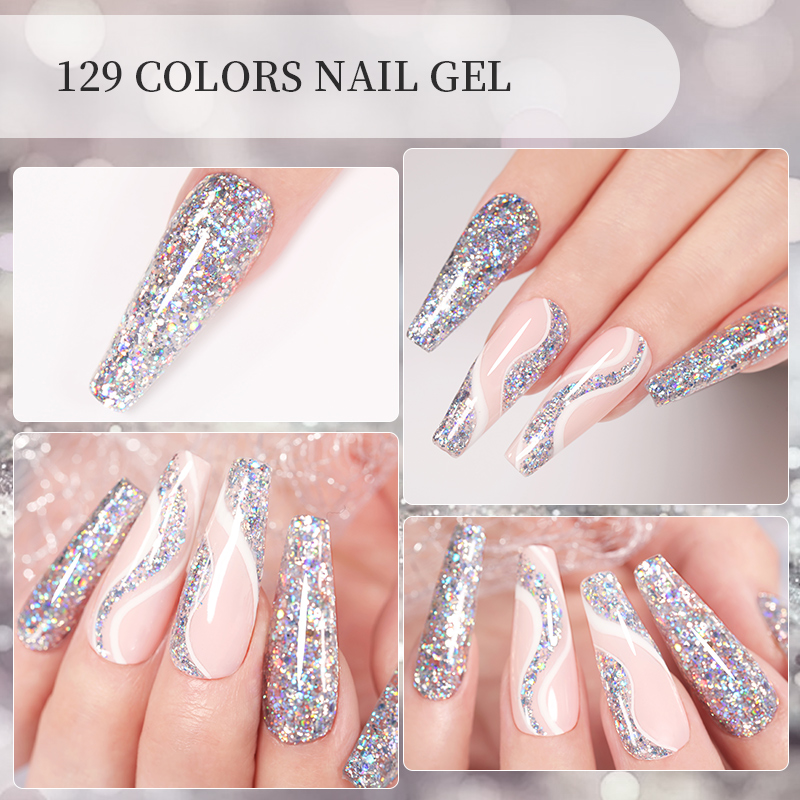 LILYCUTE เจลทาเล็บกลิตเตอร์ 7  - Dip Powder Nail บทวิจารณ์และราคา