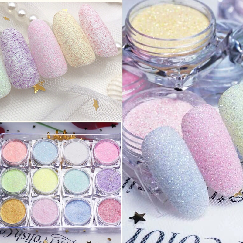 12สี/ชุด Shining น้ำตาลเล็บ Gl - Dip Powder Nail บทวิจารณ์และราคา