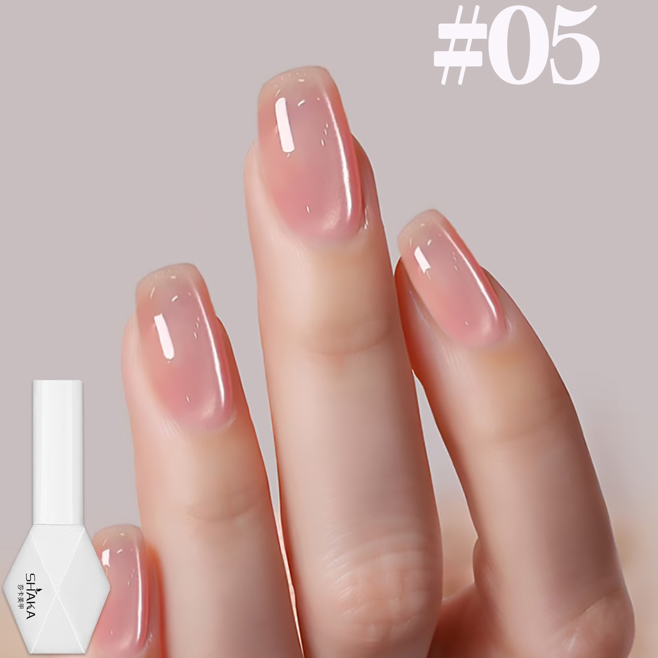 SHAKA 1-12 ชิ้น สีเจลทาเล็บลาย - Nail Art Cat Eye Pink บทวิจารณ์และราคา
