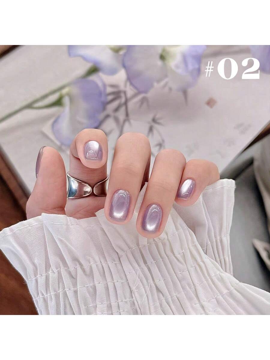 1-6 ชิ้น 6 สี 15 มล. ชุดยาทาเล - Nail Art Violet บทวิจารณ์และราคา