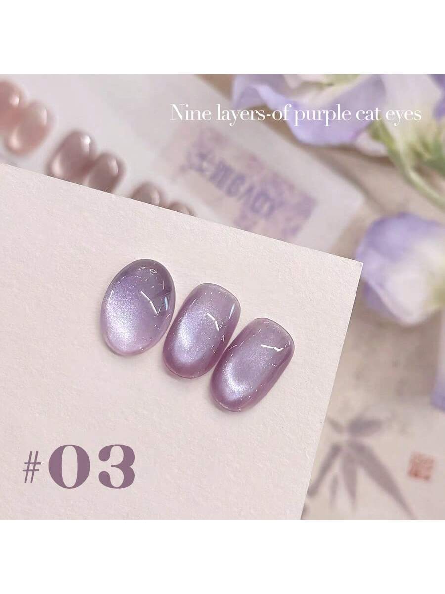 1-6 ชิ้น 6 สี 15 มล. ชุดยาทาเล - Nail Art Violet บทวิจารณ์และราคา