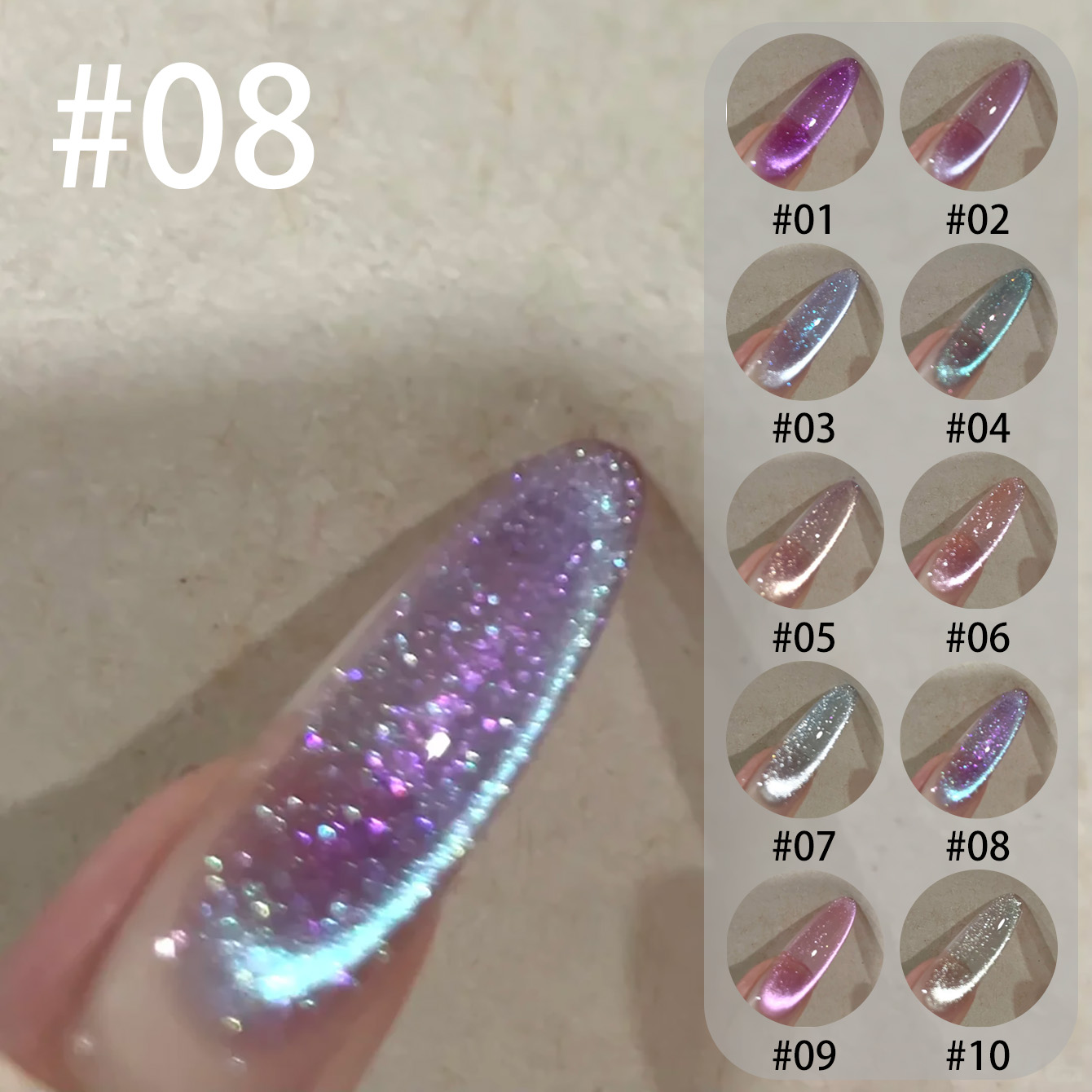 MIANEL Qunbai Rumen ยาทาเล็บเจ - Nail Art Violet บทวิจารณ์และราคา