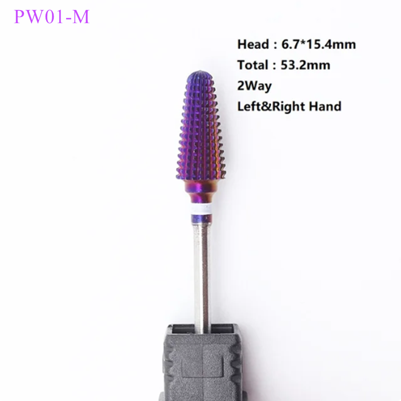 ดอกสว่านเจียรเล็บคาร์ไบด์สีม่ว - Nail Art Violet บทวิจารณ์และราคา