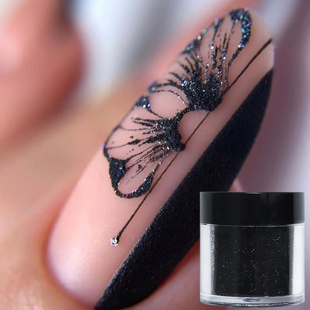 ผงกลิตเตอร์น้ำตาลดำ 2Jar เนื้อ - Dip Powder Nail บทวิจารณ์และราคา