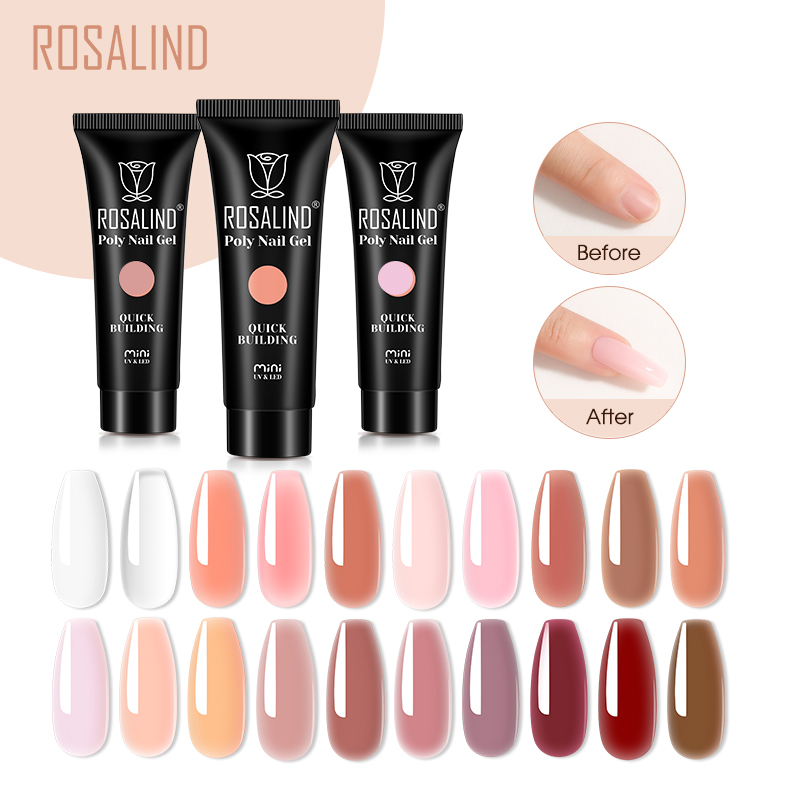 Rosalind เจลทาเล็บโพลีขนาด10/1 - Nail Art One Piece บทวิจารณ์และราคา