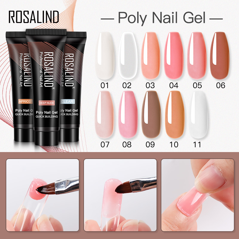 Rosalind เจลทาเล็บโพลีขนาด10/1 - Nail Art One Piece บทวิจารณ์และราคา
